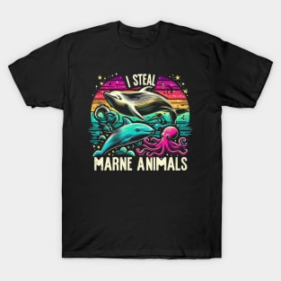 I Steal Marine Animals T-Shirt